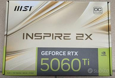 MSI GeForce RTX 5060 Ti 16G INSPIRE 2X OC