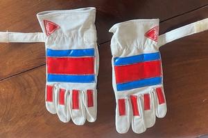 Proma guanti pelle cross vintage mis 9