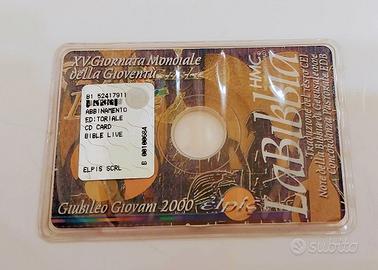CD Card Bible Live - Giubileo Giovani 2000