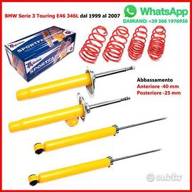 Assetto Sportivo BMW 3 Touring E46 320D -40/-25mm