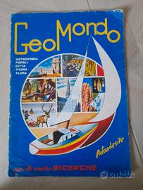 Album Geo mondo Edizione arte 1973 con 30 figurine