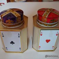 Barattoli di latta vintage Bentley's Royal Flush