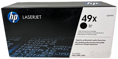 HP 49X Q5949X CARTUCCIA TONER ORIGINALE 6.000PG