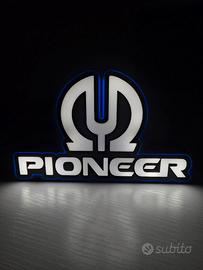 Lampada LED Pioneer – Insegna luminosa 3D – luce