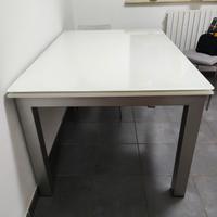 Tavolo Allungabile Vetro Temperato Calligaris