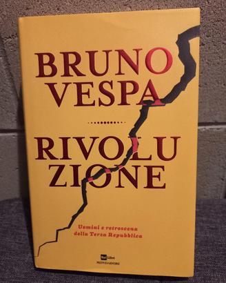 Libro Bruno Vespa. Rivoluzione.Uomini e retroscena