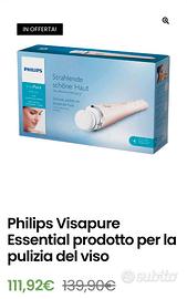 pulisci viso visapure philips 