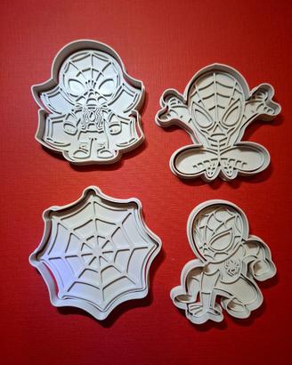 Set 4 formine Spiderman