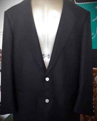 giacca uomo pura lana colore nero "Valentine"