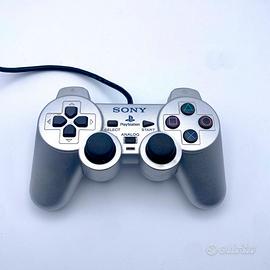 Controller Dualshock PS2 Silver Sony Playstation 2