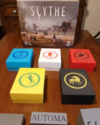 Scythe gioco da tavolo con organizer
