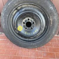 Ruotino ruota scorta 5 fori