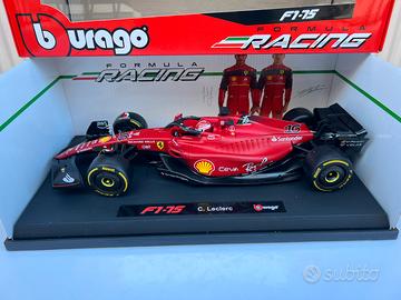 Ferrari F1 75 Leclerc 2022 1:18 Burago Bburago