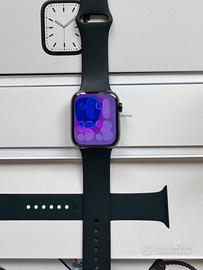 Apple watch Serie 7 45mm Acciaio Graphite LTE