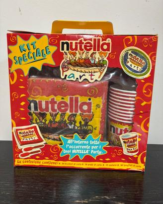 Kit Speciale Nutella Party Vintage Anni 90 Ferrero