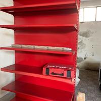 Scaffale a vela corazzato 7 piani 140x45