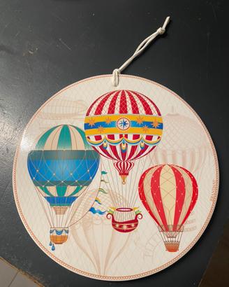 Piatto Brandani mongolfiere
