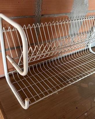 Scolapiatti o Sgocciolatoio bianco cucina