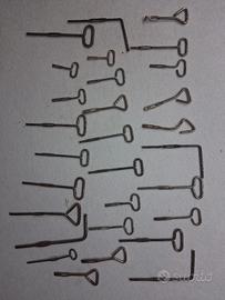 29 chiavi per aprire scatolette anni 50 60 