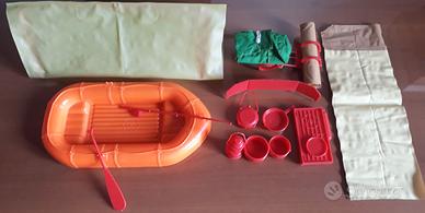 Gioco anni '70 (1974) Campeggio di Barbie