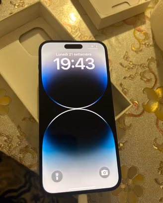 IPhone 14 Pro Max 128 giga batteria 84%