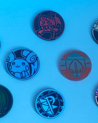 8 Monete Pokémon GCC – Raichu, Garchomp, Rowlet