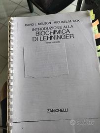 Introduzione alla biochimica di lehninger
