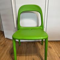 3 Sedie Urban Chair Ikea verdi