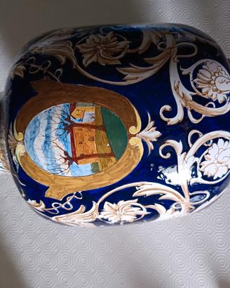 vaso in maiolica  vintage 