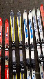 Scii bambino e adulti