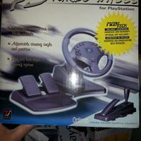 Volante "TURBO WHEEL" per PlayStation 1