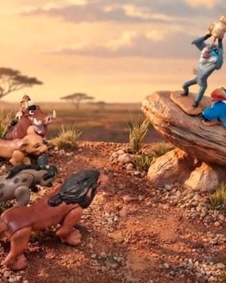Set Personaggi Disney "Il Re Leone" 7 Personaggi