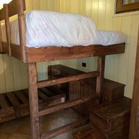 letto con retro letto 