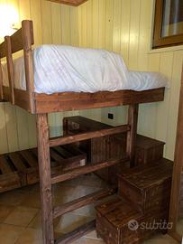 letto con retro letto 