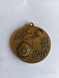 medaglia commemorativa  in bronzo 