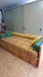 DIVANO LETTO MATRIMONIALE 210x90 con MATERASSI