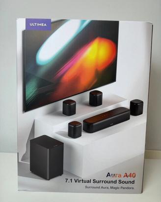 Home Cinema Surround 7.1 con Soundbar e Subwoofer