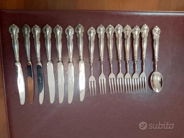 SET POSATE PER DOLCE ARGENTO 800