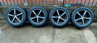 cerchi e gomme invernali 205 55 16