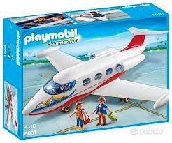 Set Aereo Playmobil 6081 + Motoscafo(vedi annuncio