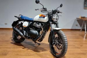 Royal Enfield Interceptor Bear Boardwalk White