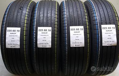 4 GOMME 225 60 18 DUNLOP 100% RIF3933