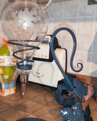 Antico Decanter o dispenser per vino a sospensione