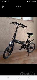 e bike pieghevole 20" assistita