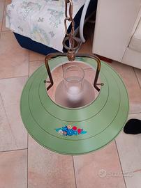 Lampadario  in metallo vintage 