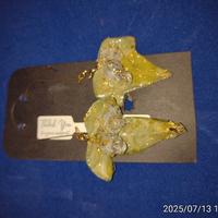 gioielli resina artigianali con ametista/ e edera 