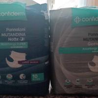 Pannoloni unisex taglia L ,  prezzo ridotto