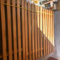 Letto basso in legno