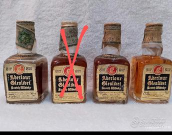 1x Mignon Aberlour Glenlivet scotch whisky 