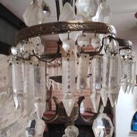 Lampadario vintage a goccia